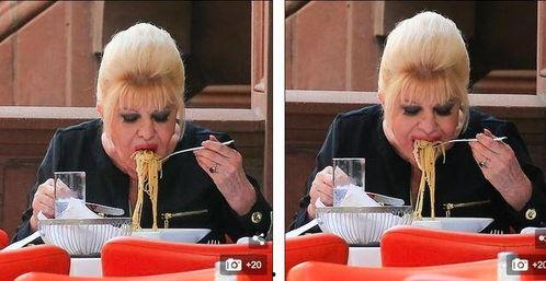 帕尔维娜礼貌吃瓜,吃瓜界的礼貌典范