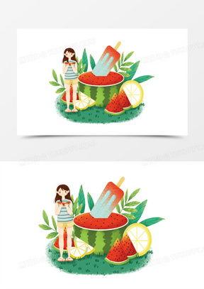 吃瓜恋爱素材图片,一场吃瓜恋爱故事